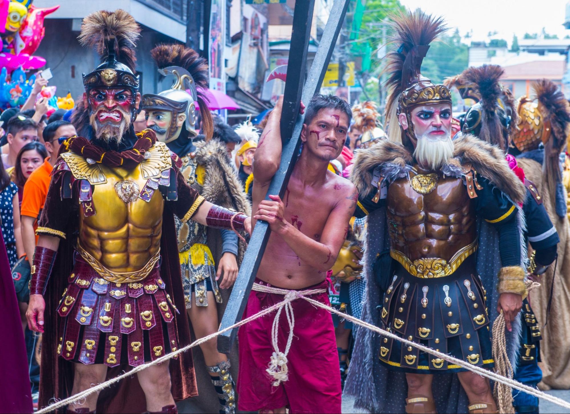Moriones festival in Boac Marinduque island the Philippines
