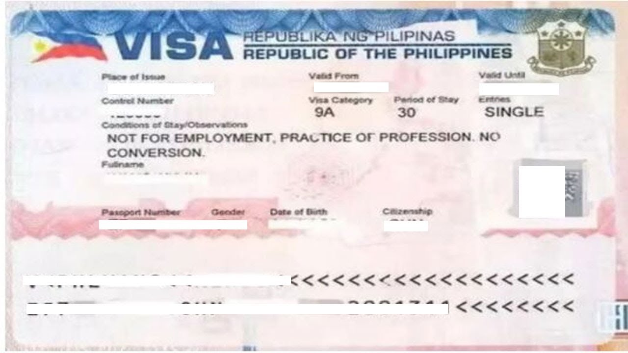 Tourist Visa for the Philippines (Eligibility by Citizenship)